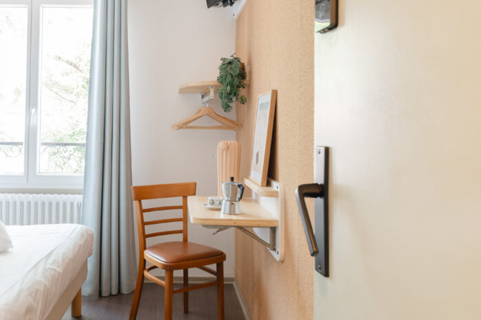 Chambre Standard confortable à l'Hôtel Bistrot Fine à Anglet